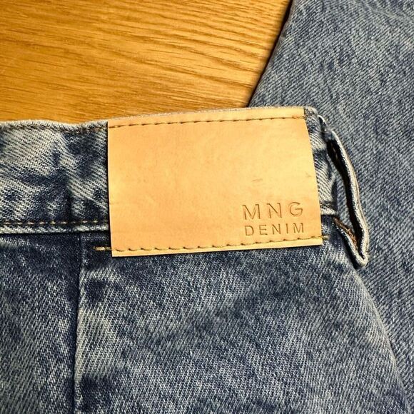 NWT MNG Mango high waisted wide leg jeans 6 - Picture 7 of 10
